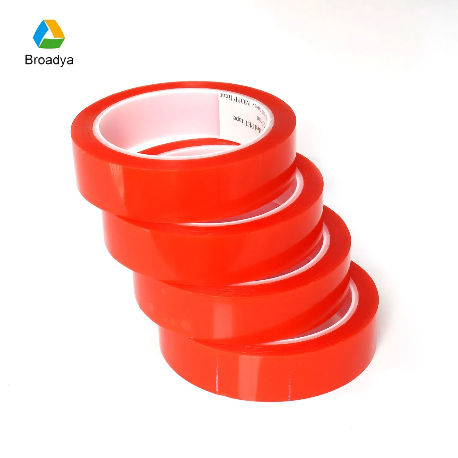 Wholesale Stable Quality Heat Resistance Red Film Ds Sticky PET Tape