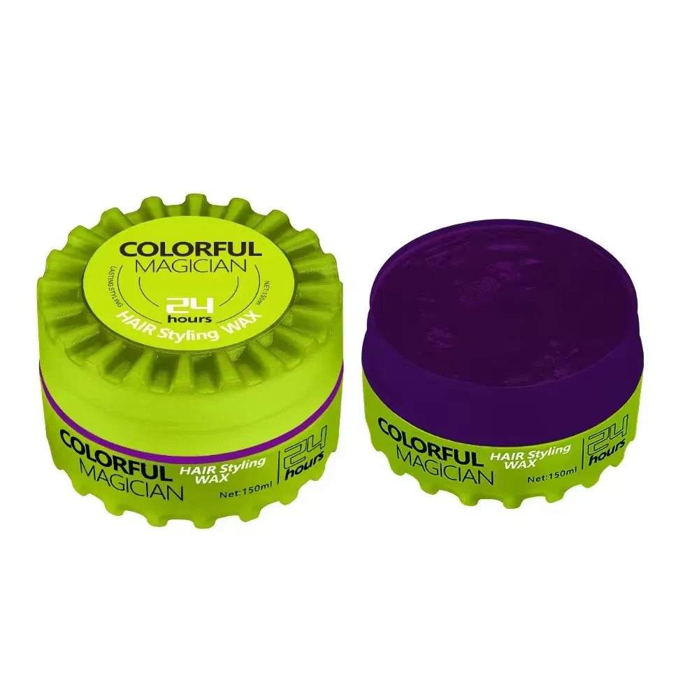 Hot Sale Wax Strong Hold Hair Styling Product Hair Pomade Wax Private Customization Brand 150g Retro Shine Western Unisex OEM