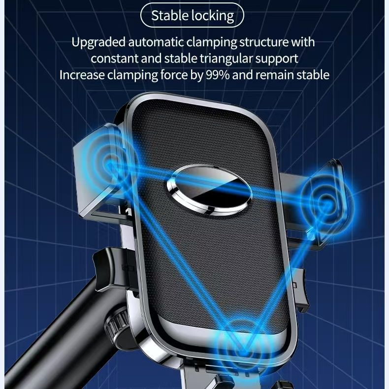 Крепление для телефона в авто GM с вращением и управлением одной рукой