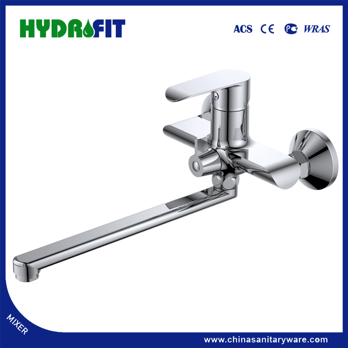 Sanitary Ware Accessories Single Handle Factory Chrome Luxury Water Tap Basin Brass Faucet
