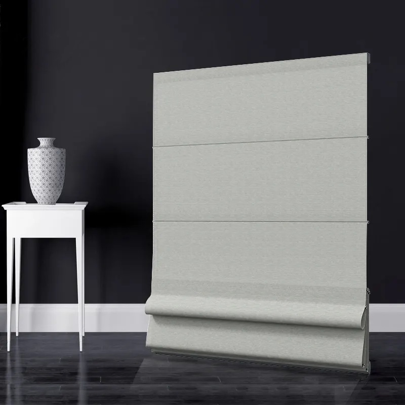 Vikson Blackout Roman Shades for Window Linen Roman Window Shades