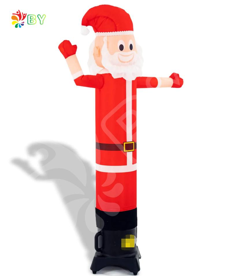 Christmas Inflatable Air Sky Dancer, Outdoor Santa Sky Dancing Man, Xmas Air Dancer for Christmas Events