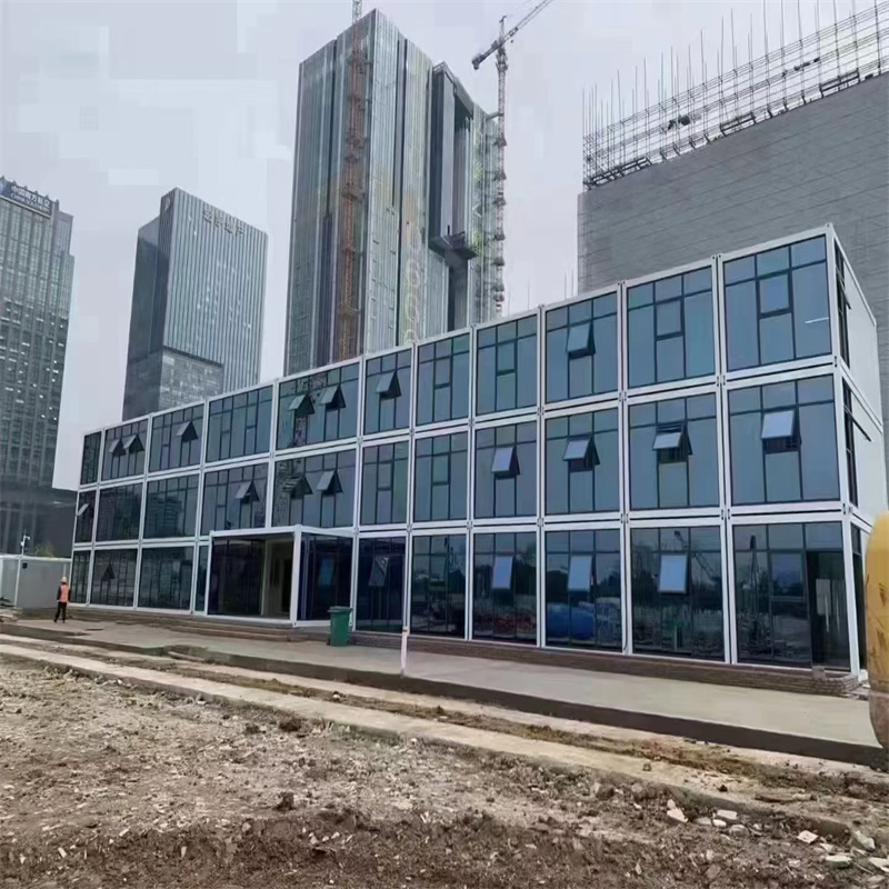 Modular Temporary Dormitory Portable 20FT 40FT Prefabricated Flat Pack Container House