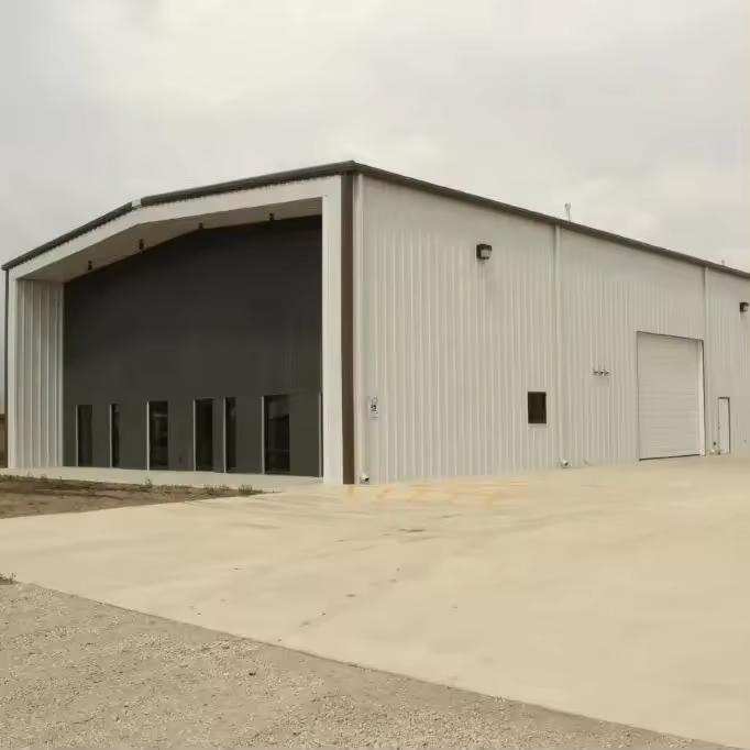 Luxury Prefabricated Steel Structure Metal Construction Industrial Building for Warehouse