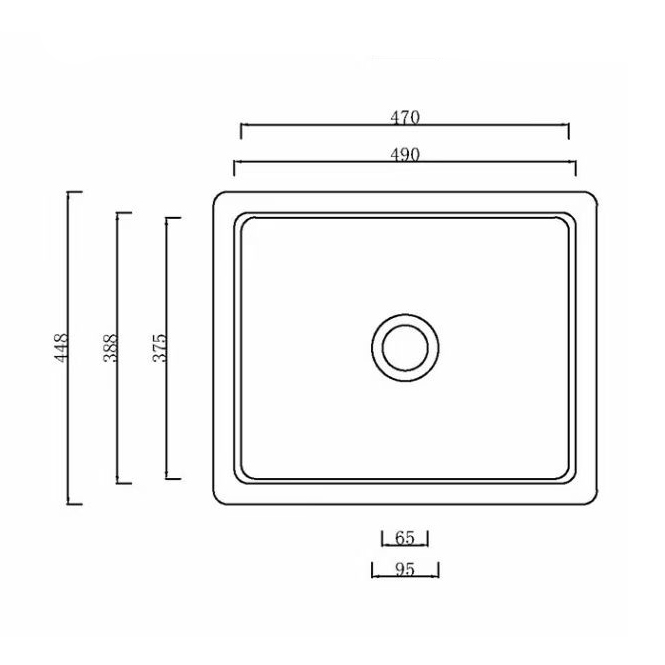 GMP Standard PP Sink Anti-Microbial Acid&Alkali Proof Lab Sink for Scientific Experiments and Research
