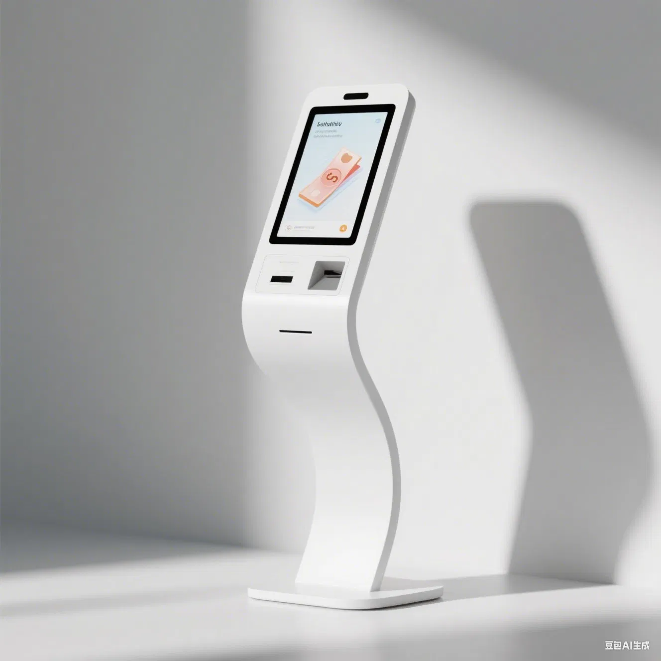 21.5 Inch Floor-Standing Self-Ordering Touchscreen Indoor Advertising Sdk Payment Kiosk for Fast Food Restaurants