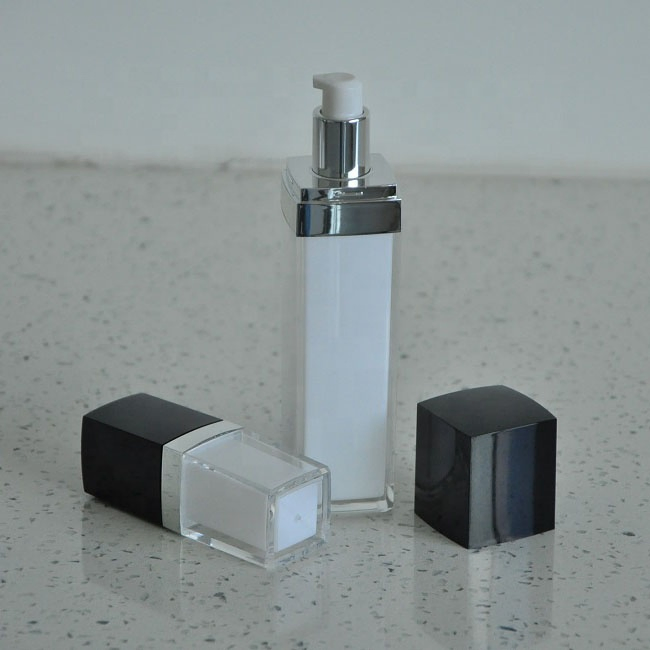 Elegant 30ml Acrylic Lotion Pump Bottle for Skincare