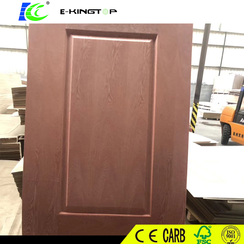 Chinese Suppliers Wood Faced Melamine Door Skin with 3.0mm