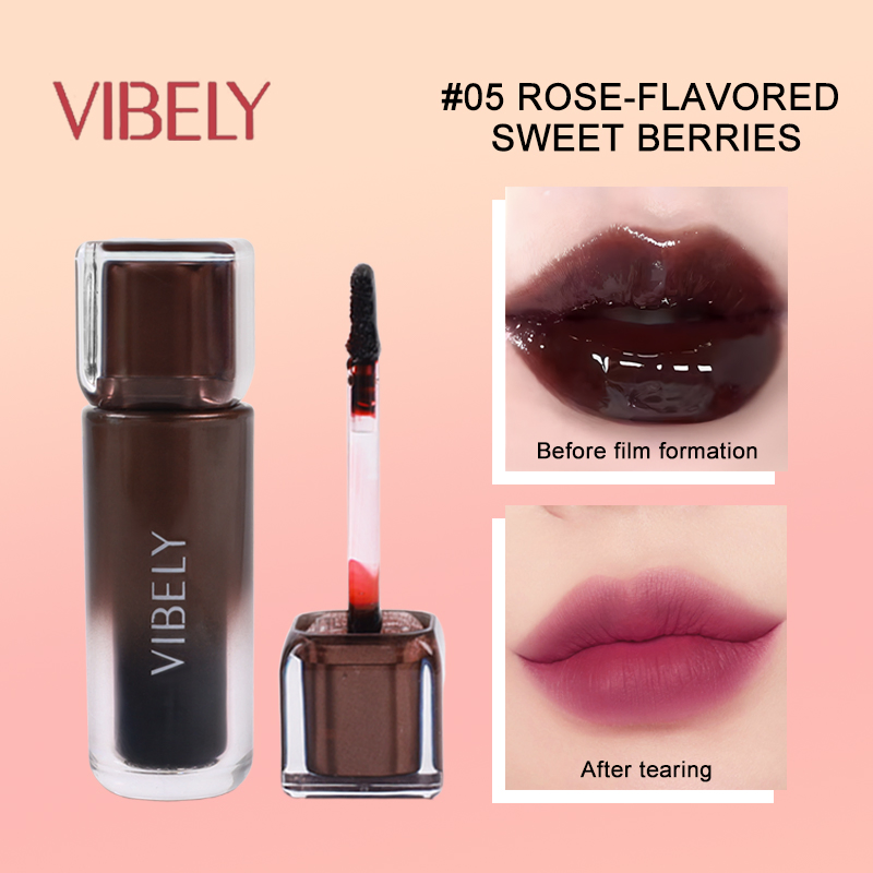 OEM Tear-off Matte Lip Stain Peel-off Liquid Lipstick No Fading Lip Gloss