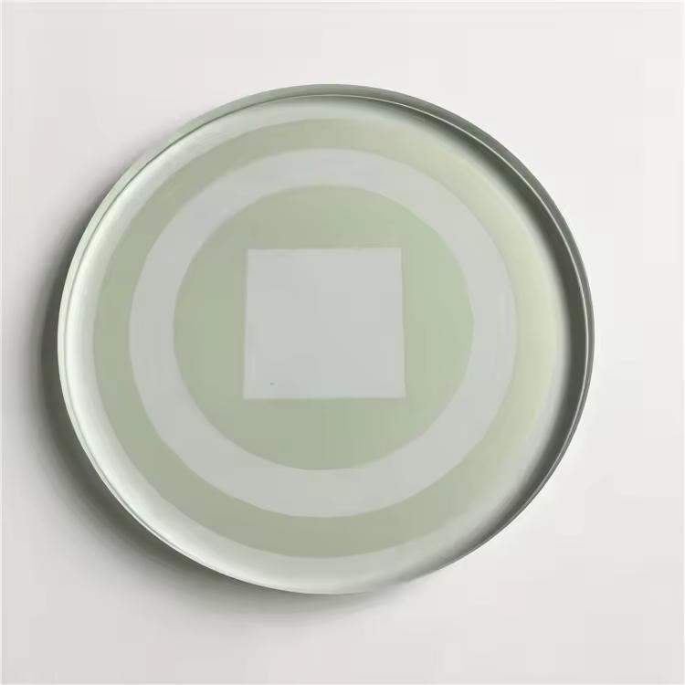 Customized 4mm Printing Tempered Glass for Home Appliance Socket Switch Control Panel