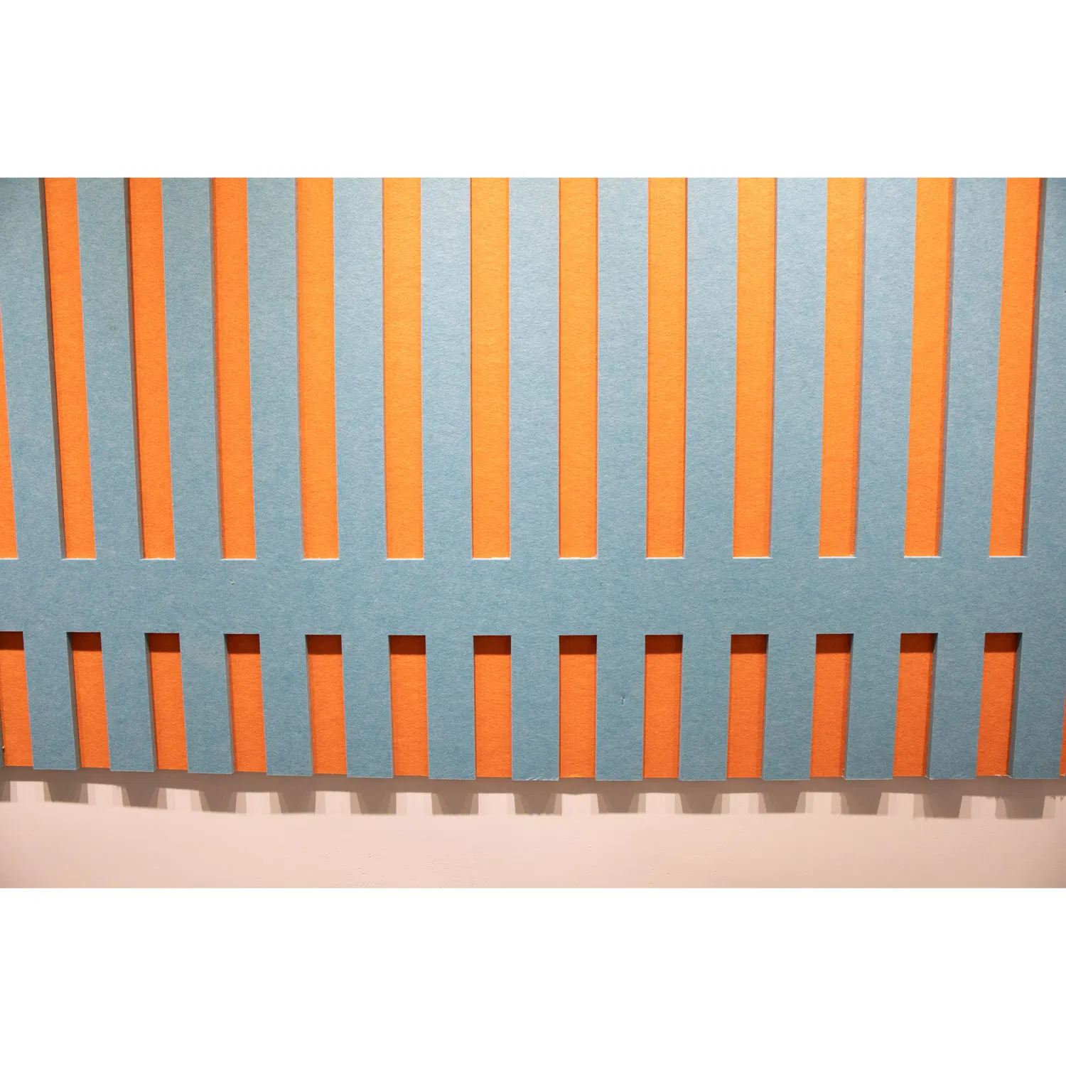 24mm Carved Pet Acoustic Fireproofing Sound Insulation Polyester Fiber Board