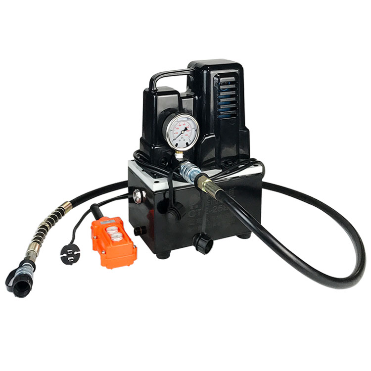QQ-700 Single Acting Portable Mini High Pressure 220V 70MPa 0.75kw Electric Hydraulic Oil Pump