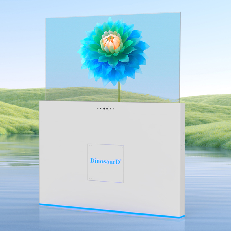 Sleek Transparent Touch Screen OLED Display for Indoor Signage Solutions