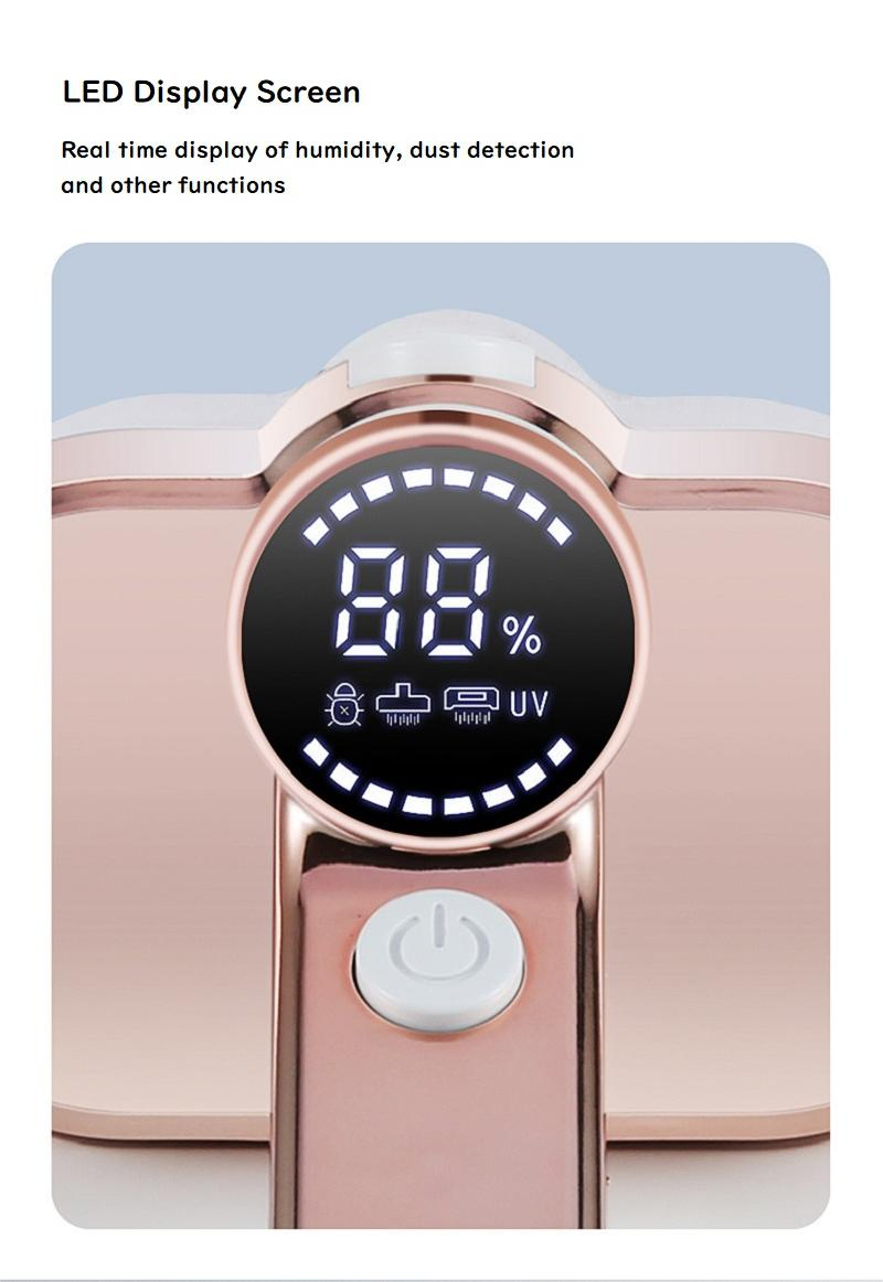 New 13kpa Portable Handhold UV Dust Mite Remover Controller Cleaner