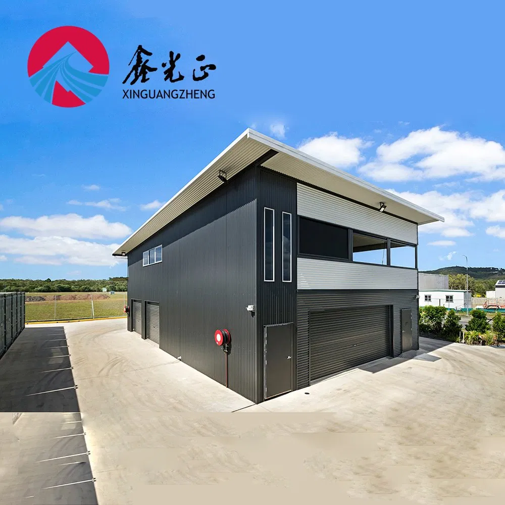 Soundproof Sandwich Panel Roof Insulated Structural Metal Workshop Steel Barns for Sale