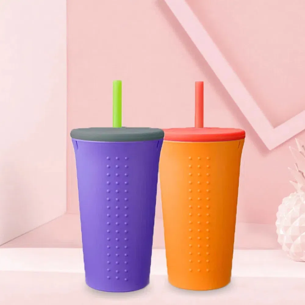 Пищевая силиконовая кружка 12oz, оптом