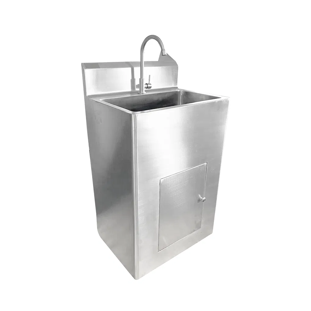 Stainless Steel Water Washbasin for Clean Rooms, Laboratories and Manufacturing Facilities
