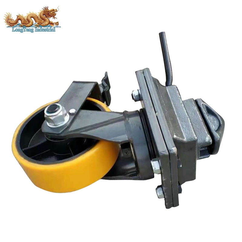 Movable 3ton Rigid Caster ISO Shipping Container Caster Wheels for Sale
