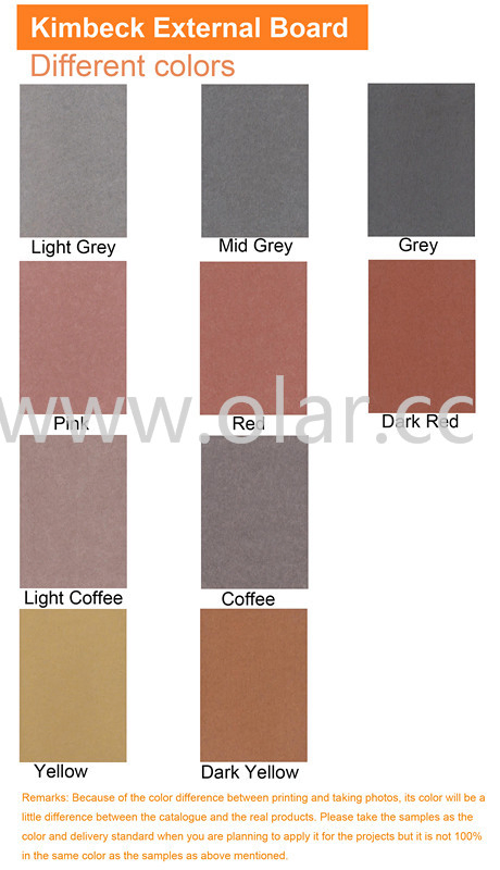 Fiber Cement Cladding/ Facade Board--Fireproof Building Material