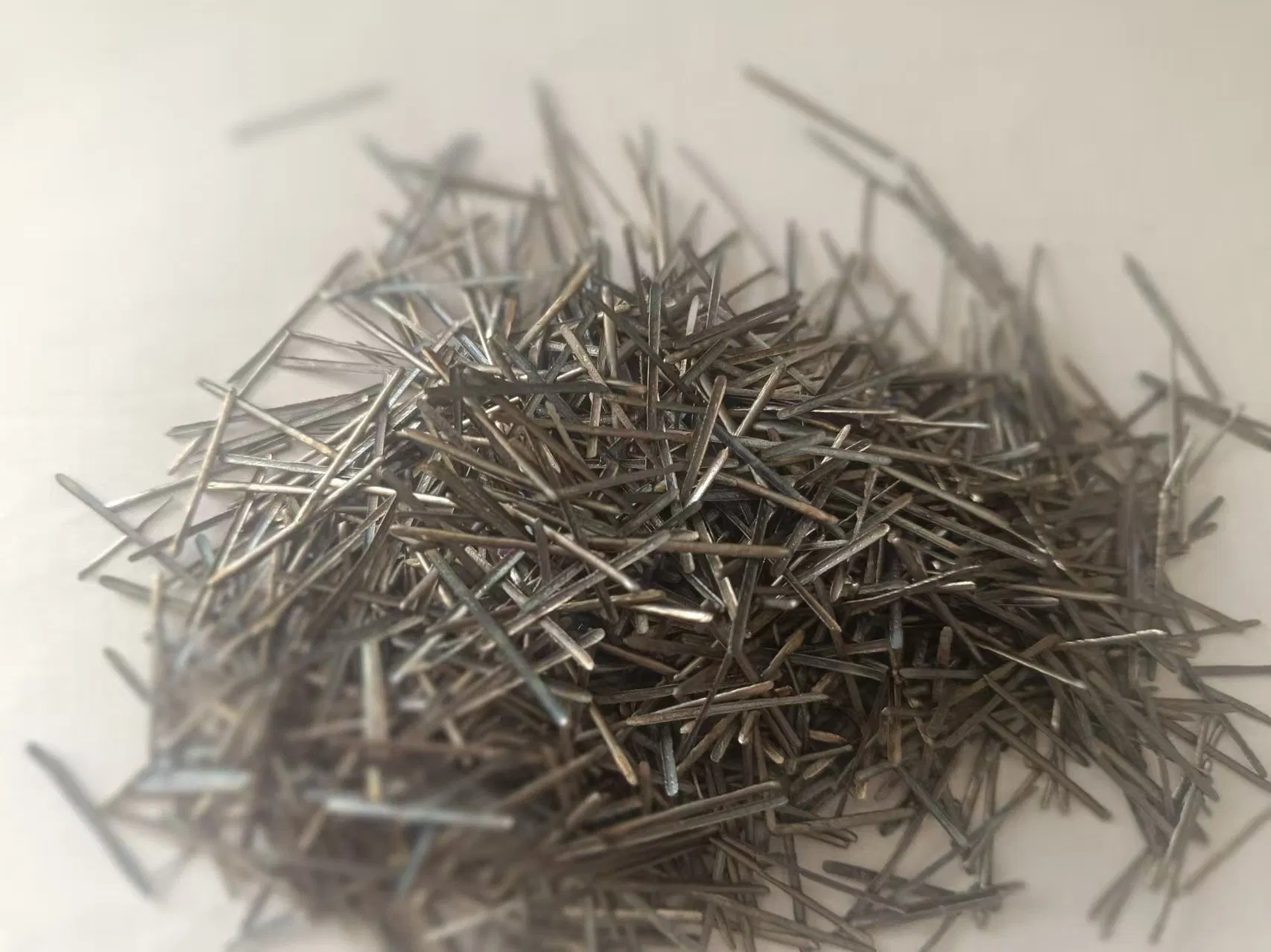 Refractory Steel Fiber Copper Coated Twiste Steel Fibers Concrete Reinforcement Uhpc Me446 Steel Fibers