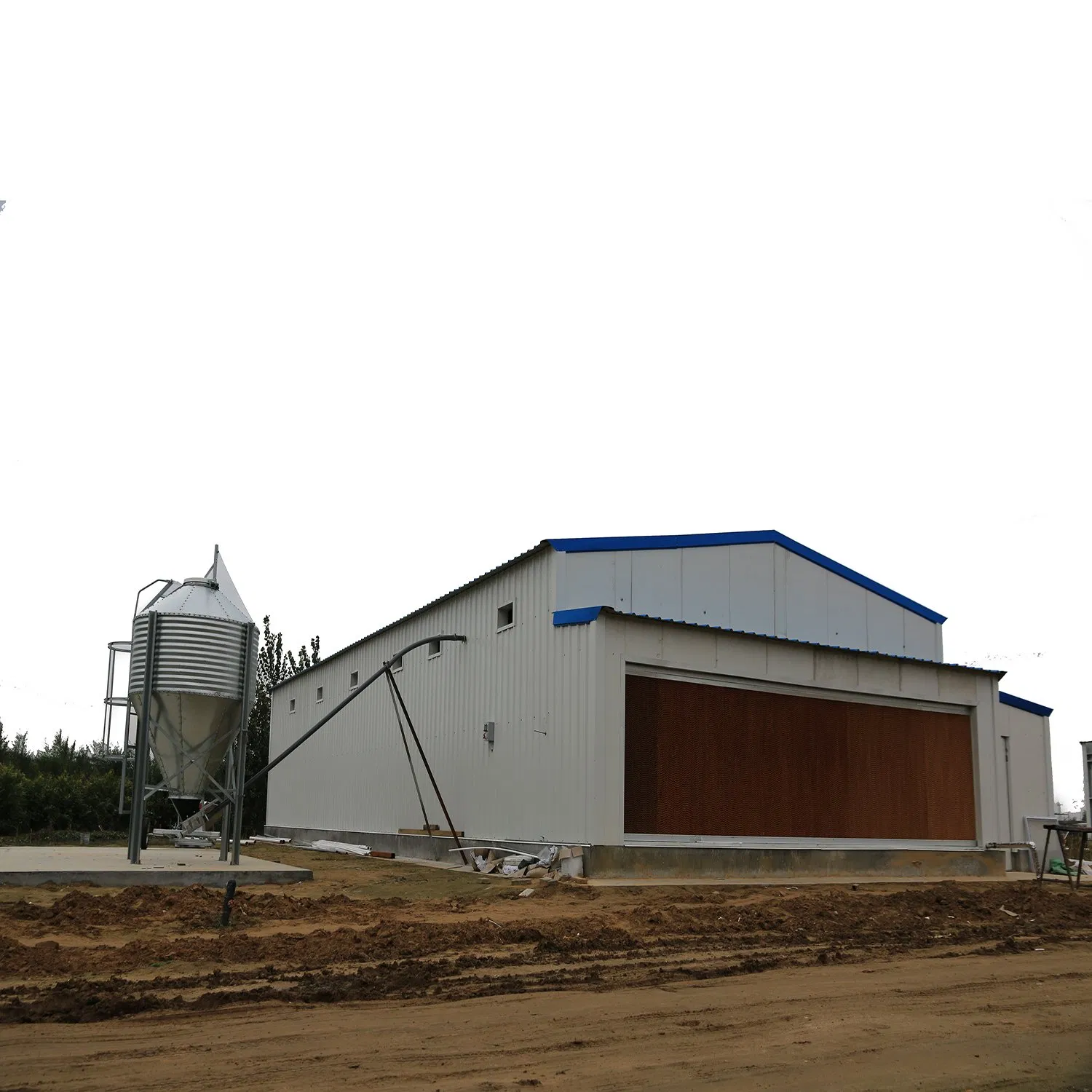 Light Steel Structure Frame Prefabricated Chicken House Coop Poultry Shed Brolier Farm House