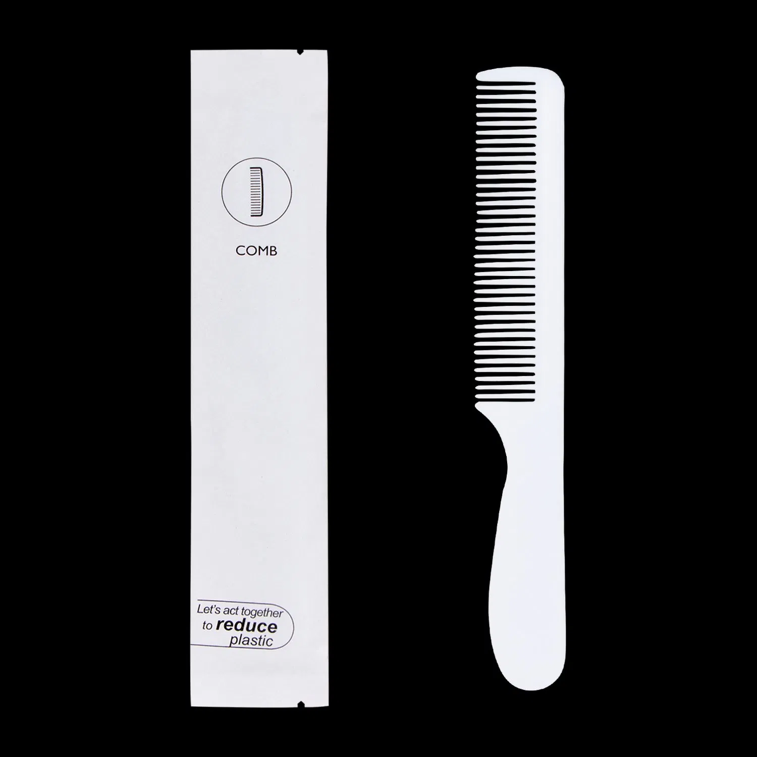 Hotel Disposable Comb Cheap Plastic Travel Hotel Comb Manufacturer