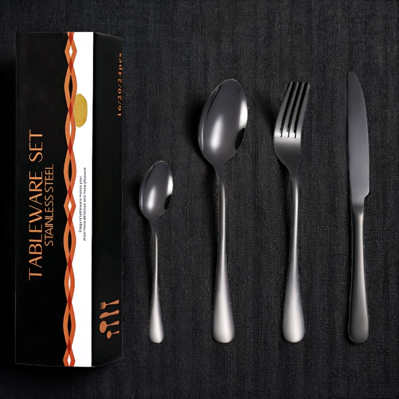 Premium Stainless Steel Cutlery Set for Elegant Dining Experiences