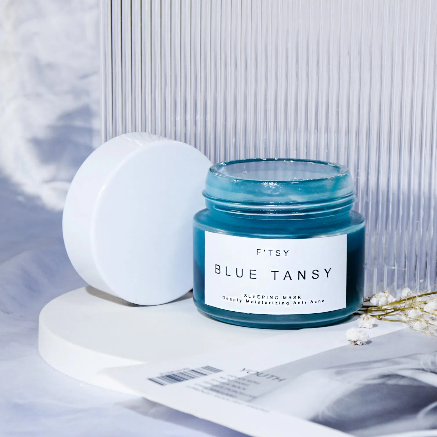 Deeply Speed Moisturizing Blue Tansy Hydration Winter Fresh Hydrating Sleeping Mask Face Cream
