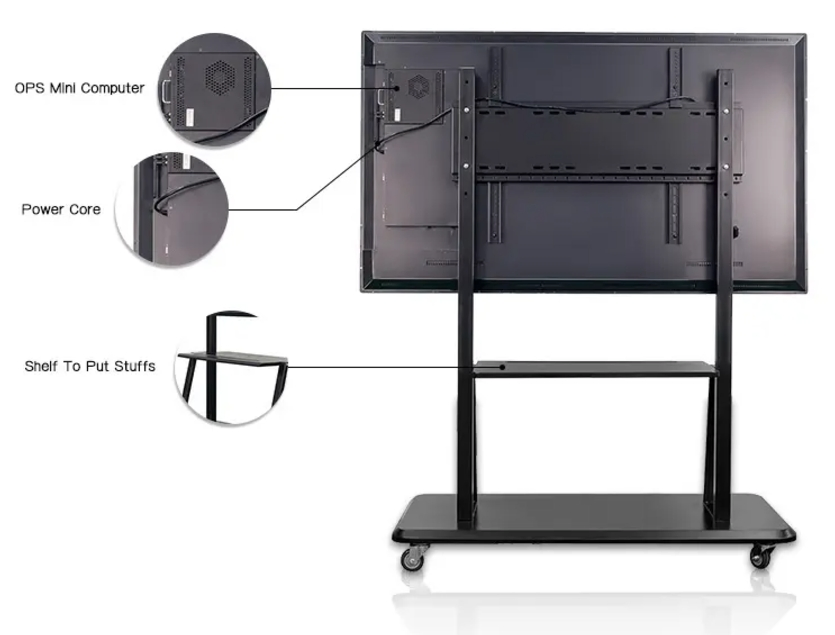 Wholesale Hot 55inch 65inch 75inch 86inch 98inch 4K Touch Screen Smart Board Interactive Flat Panel Interactive Whiteboard