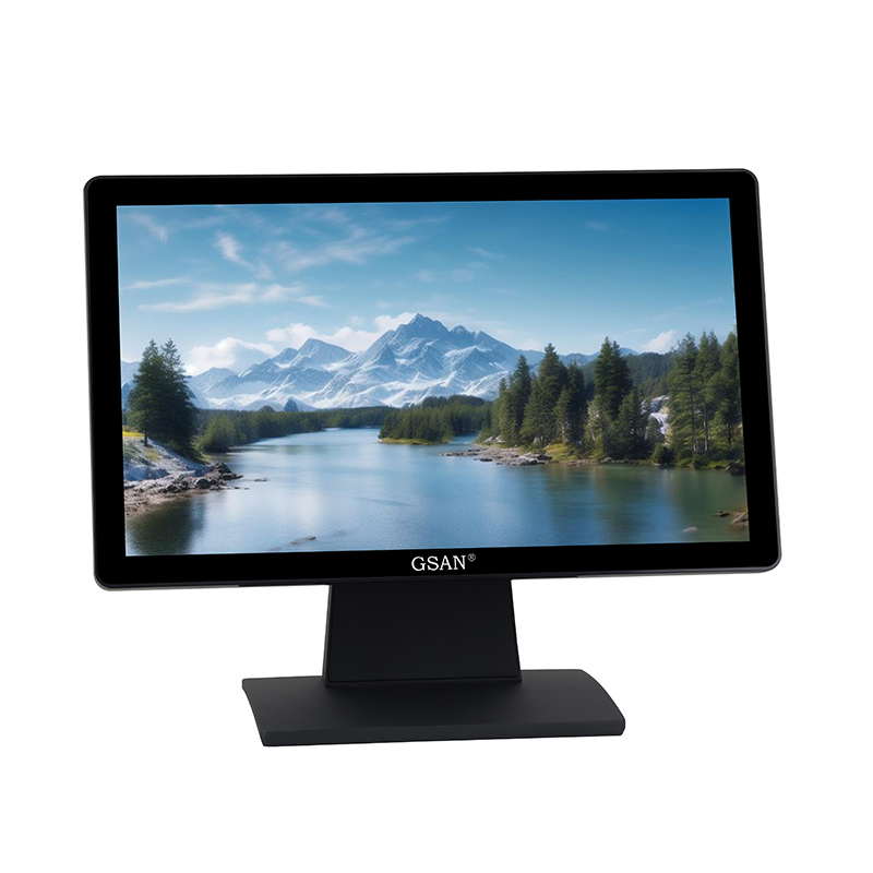 18.5"All in One POS Monitor Bezel-Free Capacitive Touch Screen Monitor LED Display with Metal Stand