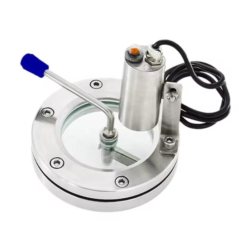 Sanitary Stainless Steel Sight Glass with Light