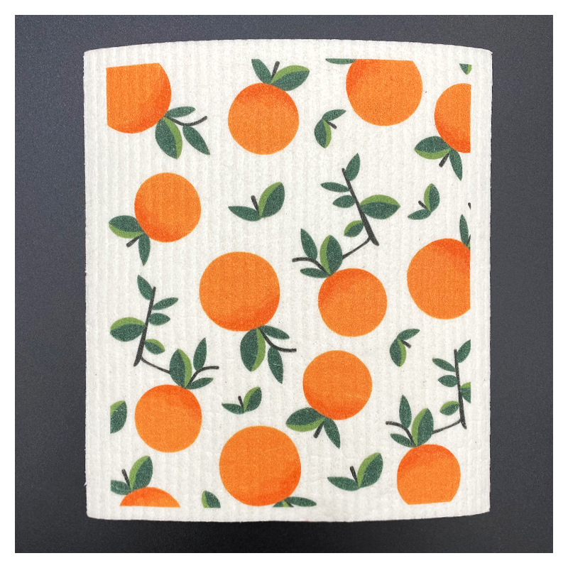 Esun Home Cleaning Product Degradable Lazy Absorbent Kitchen Cellulose Sponge Cloths Swedish Dishcloth