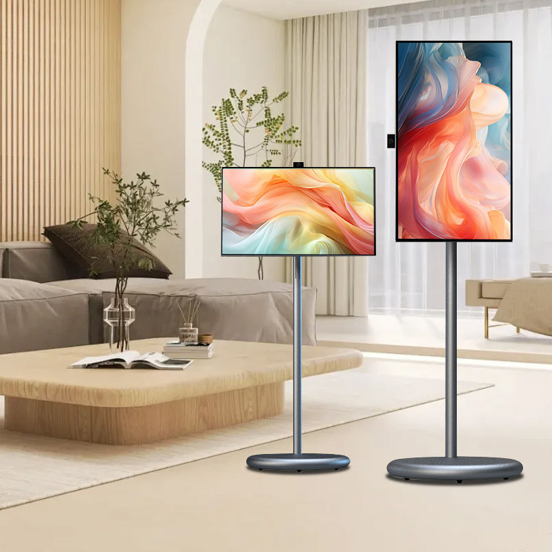 Smart Interactive Portable TV Wireless Smart Portable TV Android Monitor Smart TV 21.5 27 32 Inches Portable TV