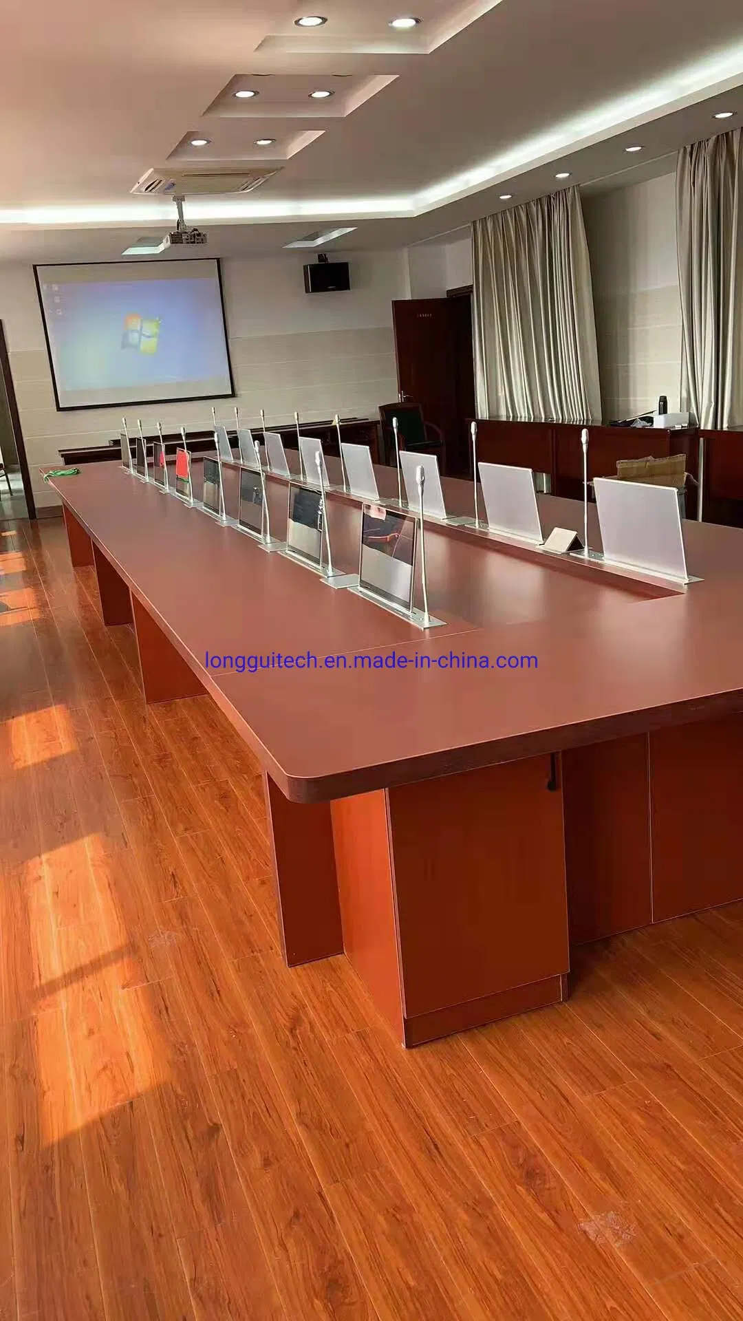 Display Screen From Video Meeting Room System