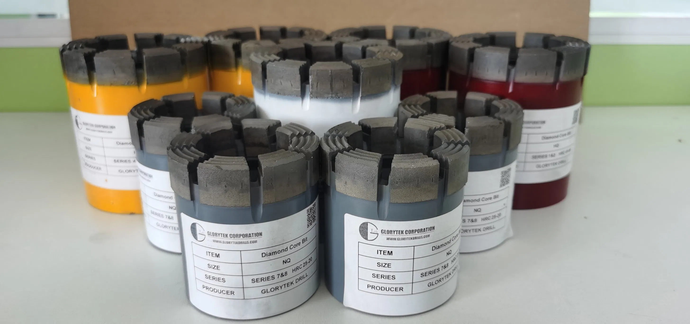 High Quality Aq Bq Nq Hq Pq Impregnated Diamond Core Drill Bits for Water Well for Sale