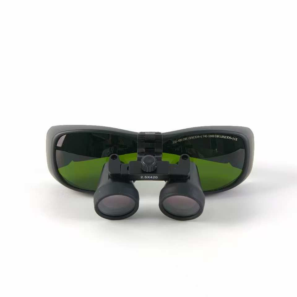 Pioon Flip-up Loupes Laser Safety Glasses for Medical Laser Device