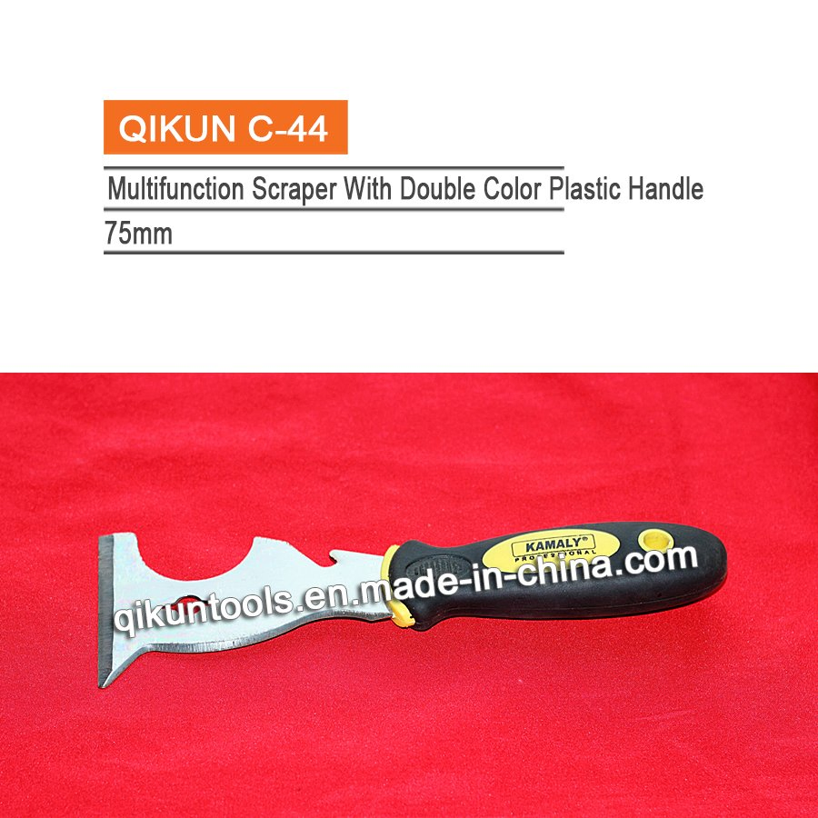 C-43 Construction Decoration Paint Hardware Hand Tools Plastic Handle Multifunction Mirror Polished Putty Knife Scraper