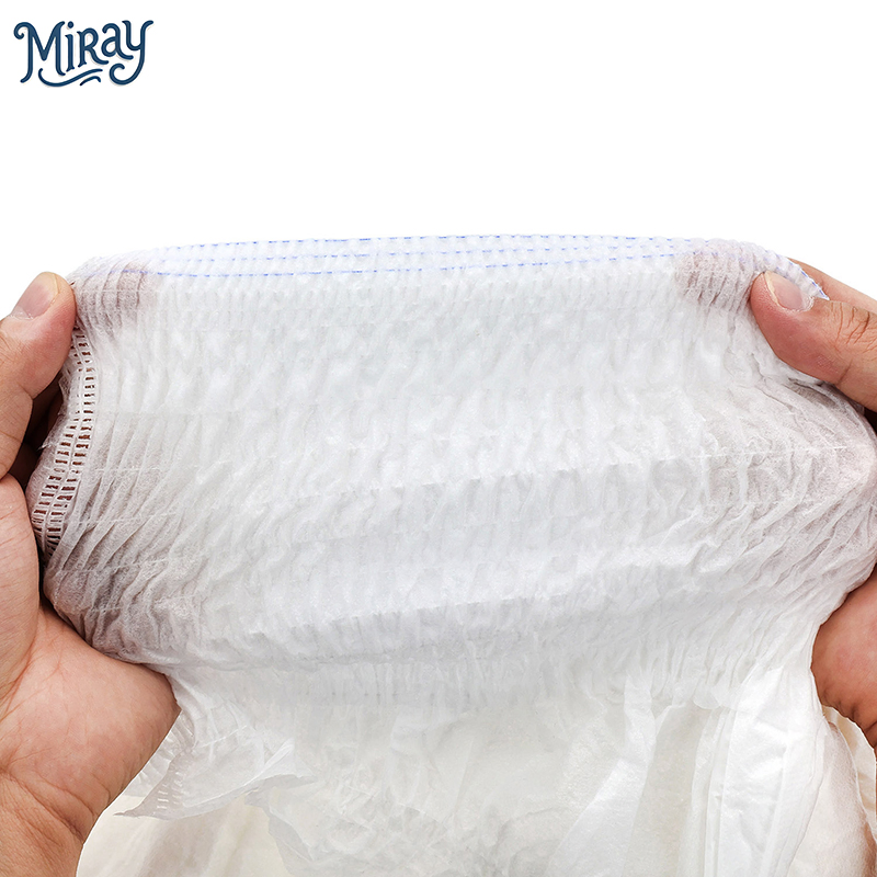 Free Samples Durable Biodegradable Medium Large XL Custom Senior Comfrey Elderly Adult Diaper Pant for Women Men