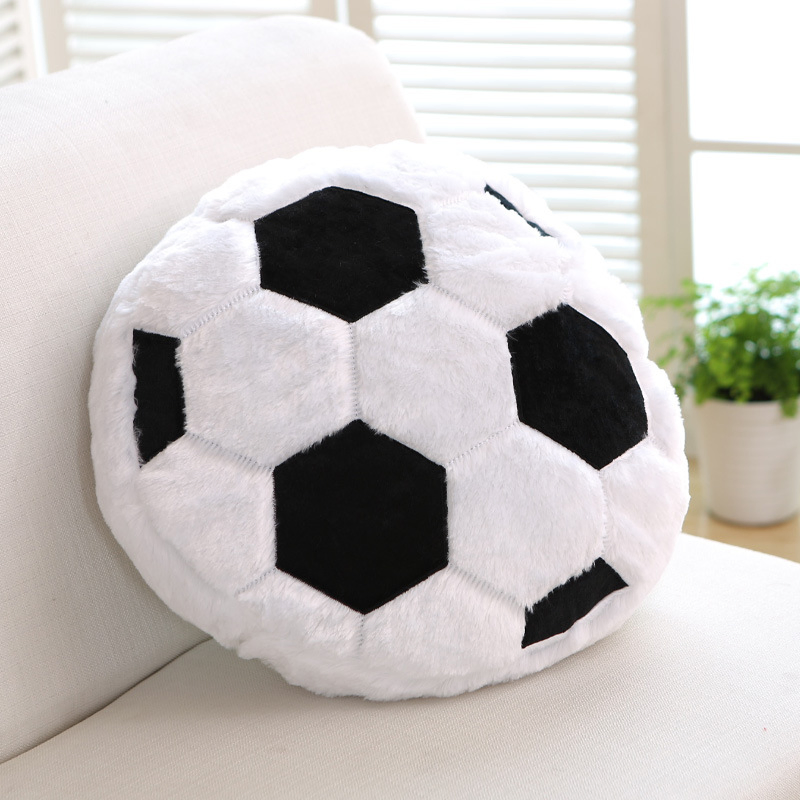 New Big Baseball Soft Stuffed Baseball Throw Pillow for Kids Sofa