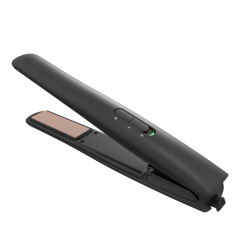 Mini Portable Wireless USB Rechargeable Straightener and Curler for Hair Care and Hairdressing