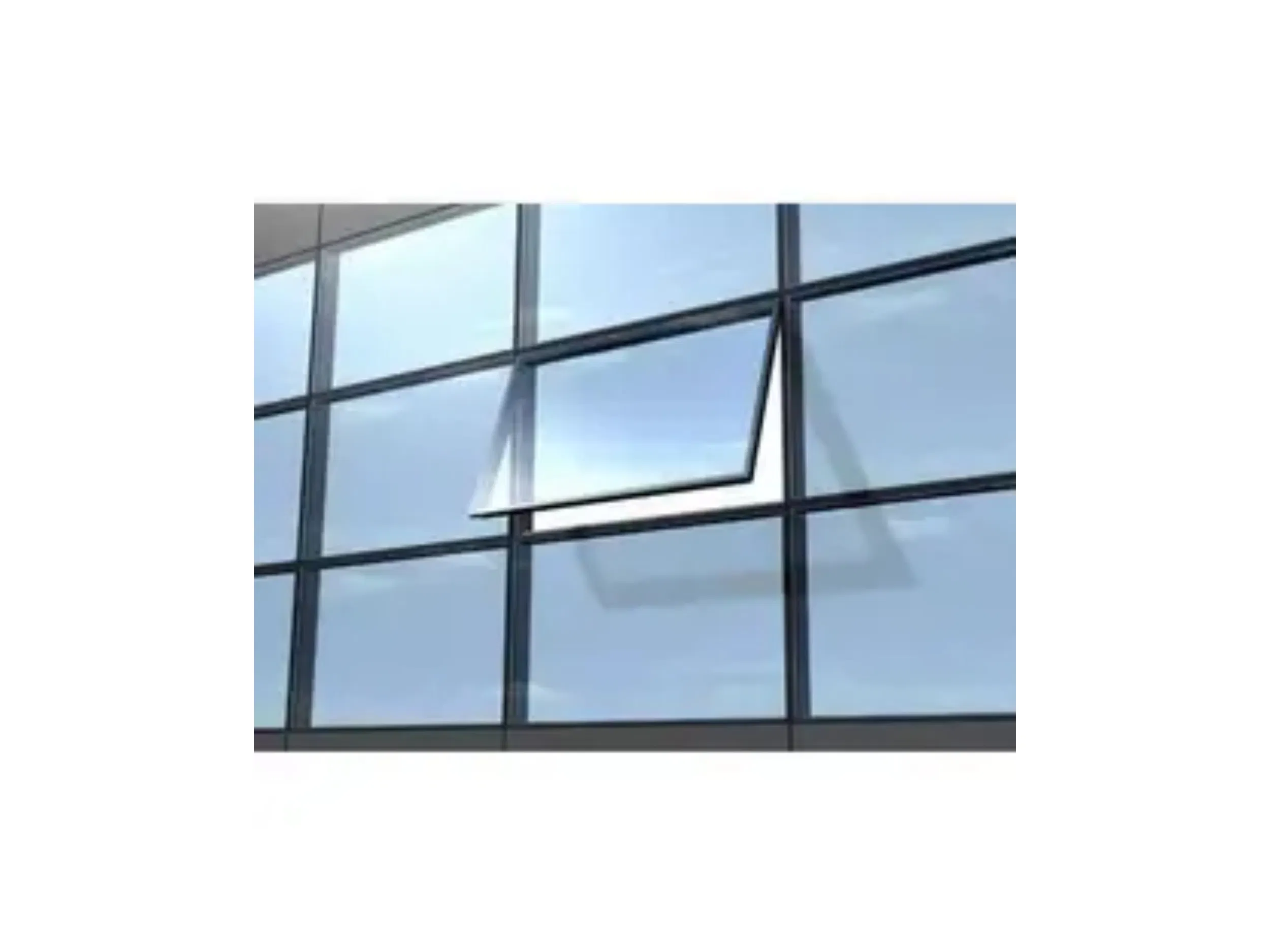 Building External Curtain Wall Metal Aluminum Insulated Lowe Glass Awnings Windows