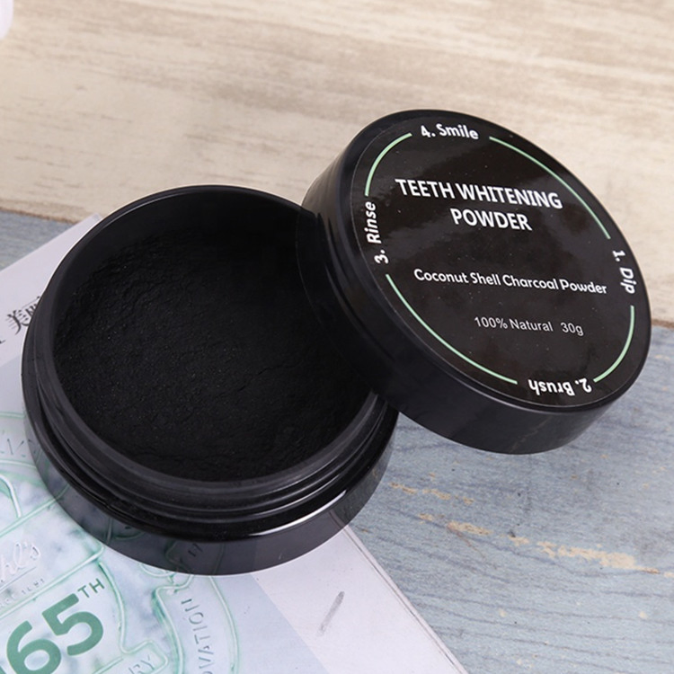 Factory Hot Sell Activated Charcoal Teeth Whitening Toothpaste Powder