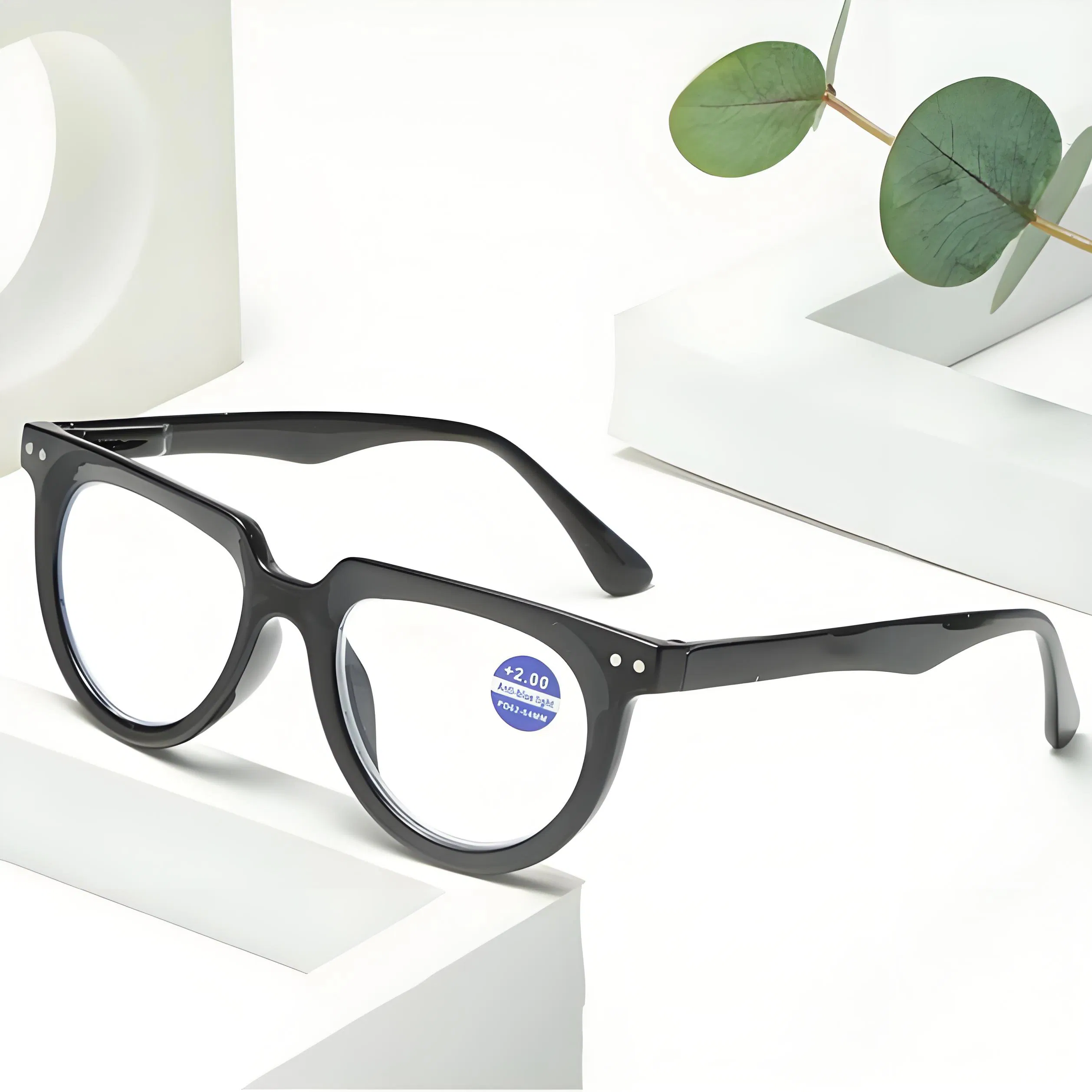 Trendy 2025 Designer PC Reading Glasses Frames for Fashionable Readers.
