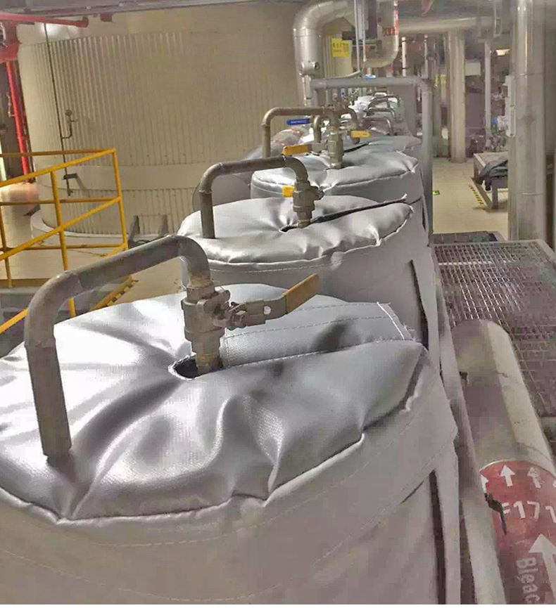 Good Quality Insulation Cover for Bag Filter with Fiberglass Cloth