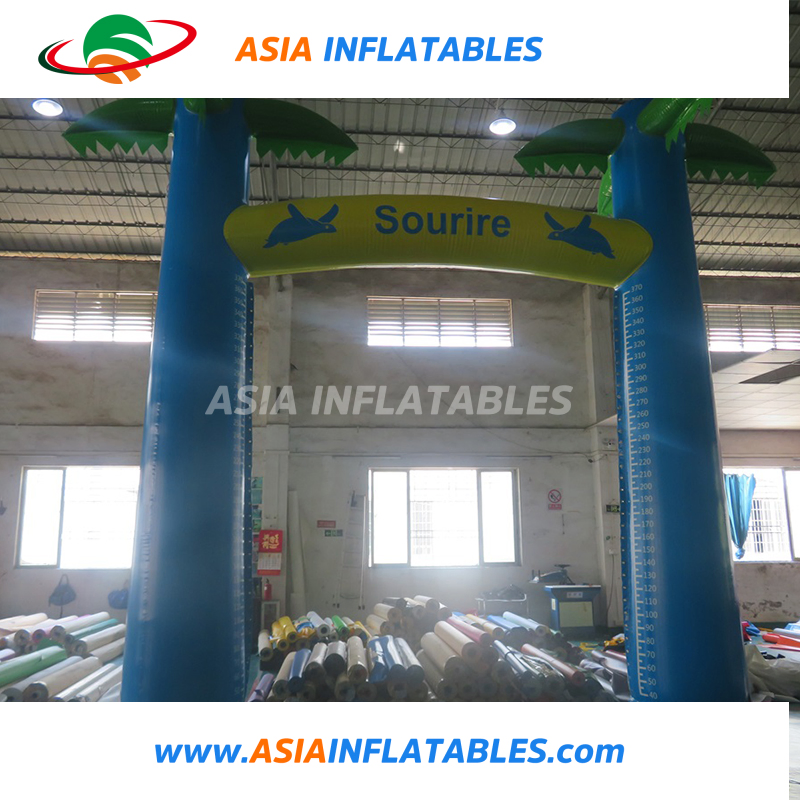 Palm Tree Arch Inflatable Sports Entrance Gate