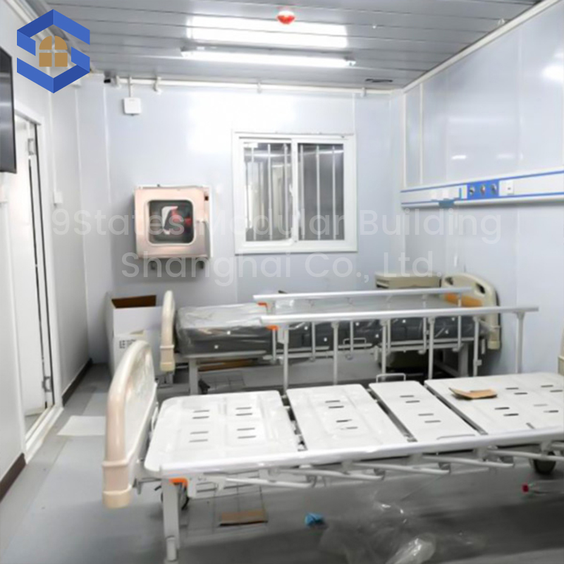 Container Hospital for Post War Reconstruction Emergency Resettlement House Modular Temporary Medical Building