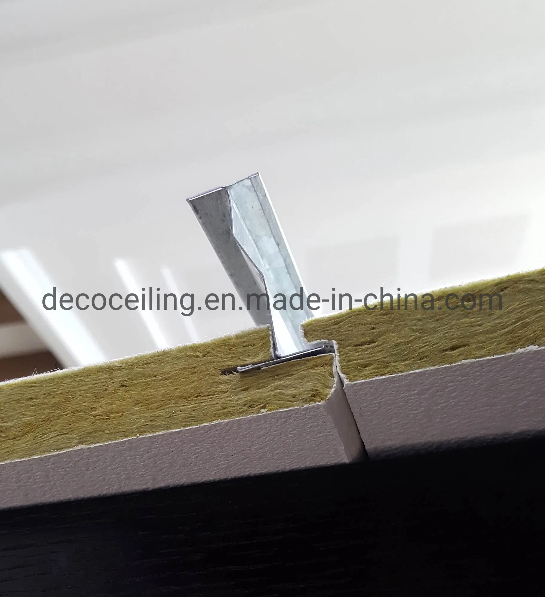 Nrc 0.85 Lightweight Mineral Glass Wool Ceiling