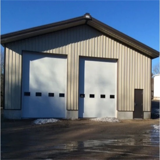 SC075 Customized steel structure building outdoor strong wind steel car garage carport