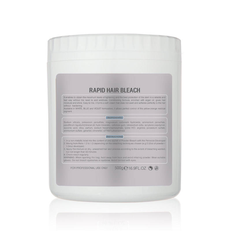 Original Factory Level 9 High Quality Organic No Stimulation Blue Hair Bleach Powder in Bulk for Wholesale