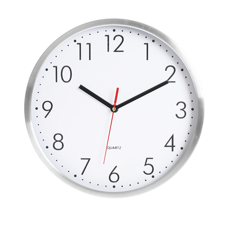 Custom Best Waterproof Analog Quartz Metal Wall Clock for Outdoor